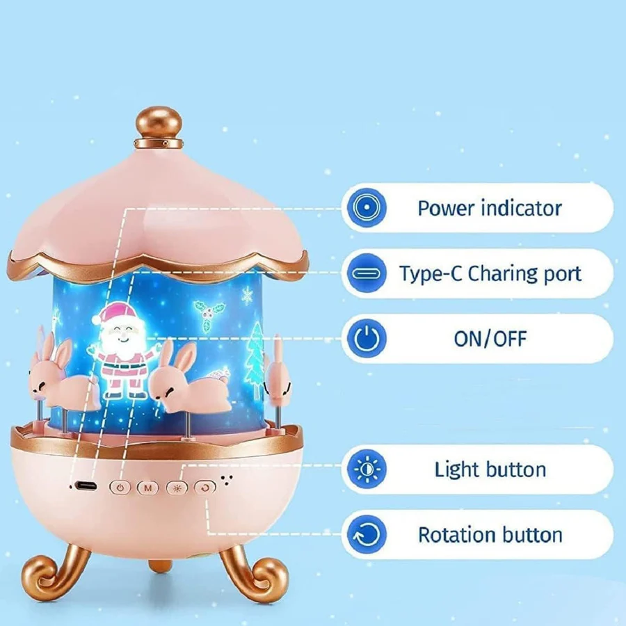 Kids Night Projector Portable Sleep Aid