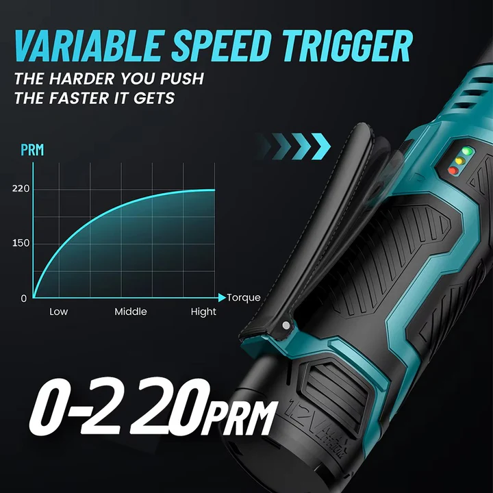 Electric Ratchet Wrench Cordless Power Tool