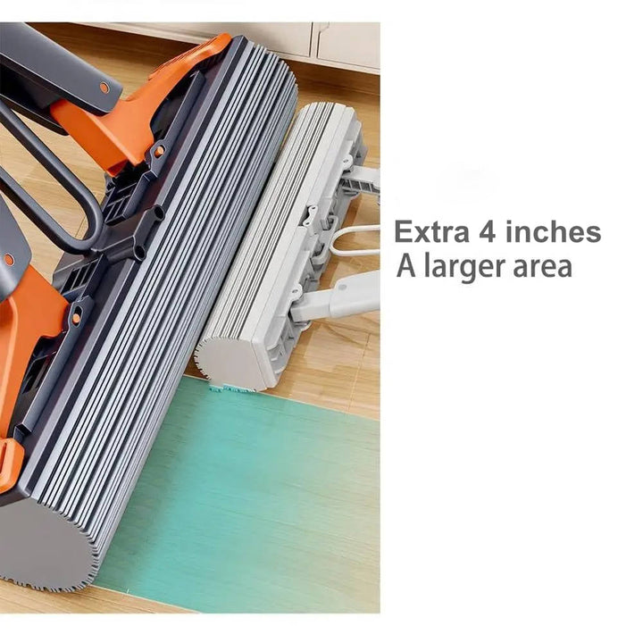 Kitchen Sponge Mop with Absorbent Head