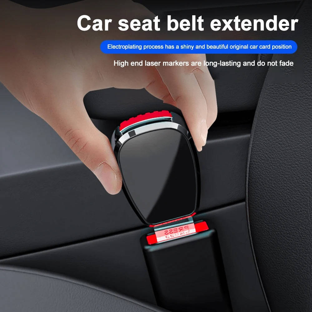 Universal Car Seat Belt Clip Extender Adjustable Safety Accessory