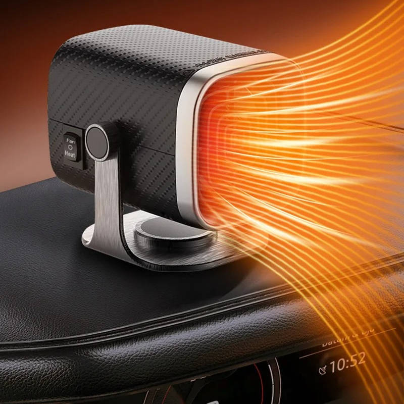 Portable Car Heater Ceramic Fan Fast Heating Defroster 12V 24V