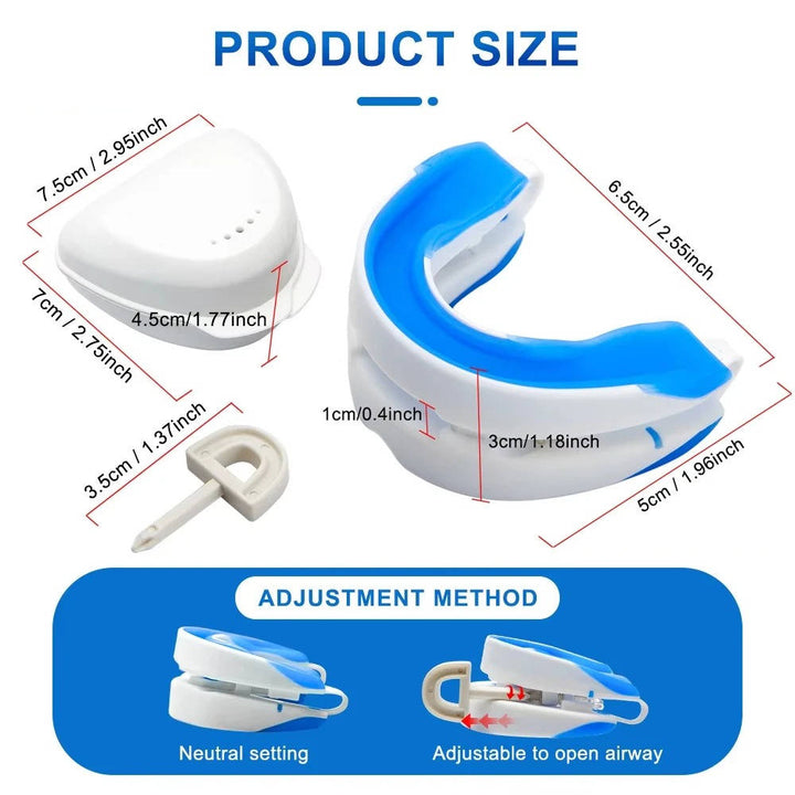Adjustable Mouthpiece Custom Moldable Fit