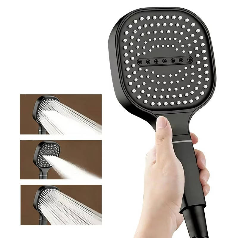 Filtered Shower Head Adjustable Spray Modes High Pressure