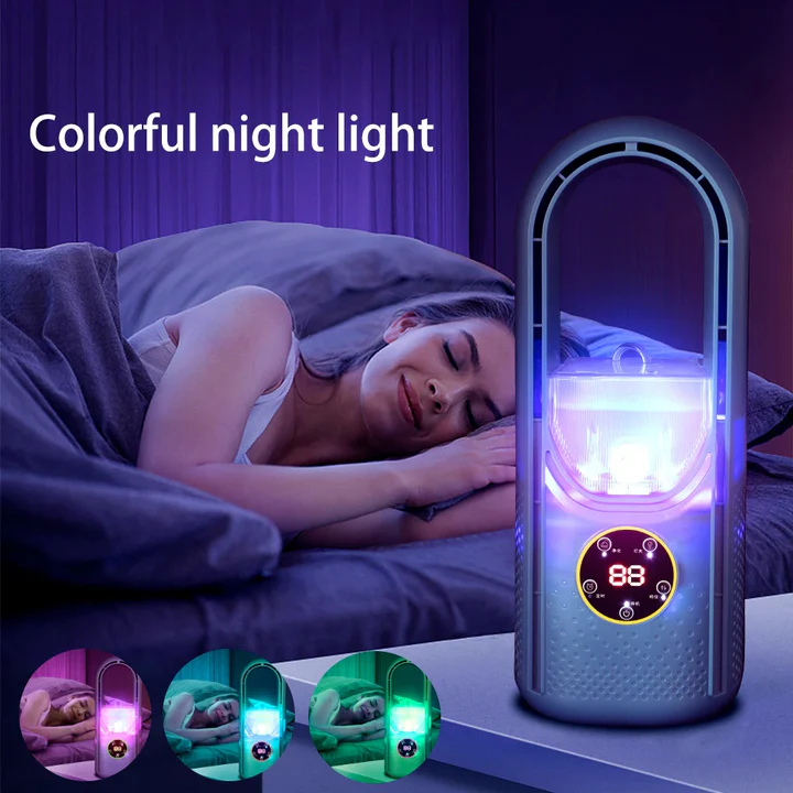 Portable Bladeless Air Conditioner Quiet Compact Design