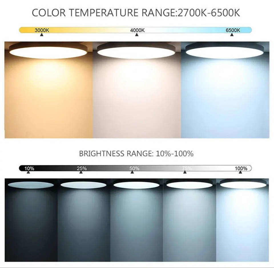 Wireless Smart Ceiling WiFi Bluetooth
