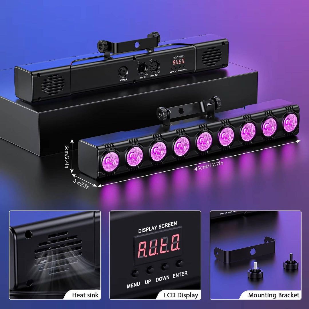 LED Wash Bar 36W Rgbw Stage DMX Wall Washer Uplighting