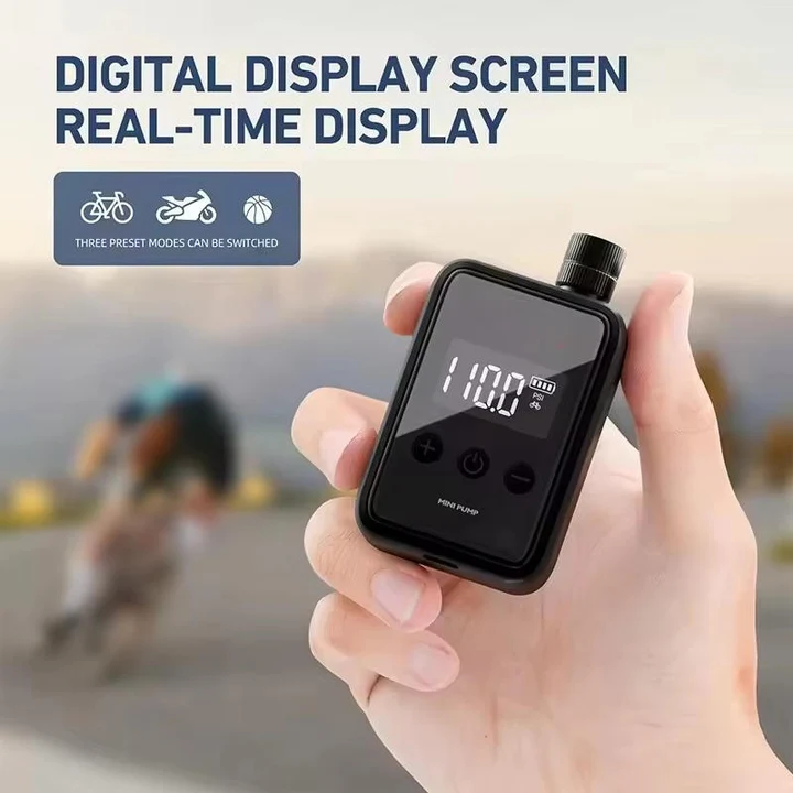 Compact Rechargeable Mini Air Pump Portable Design
