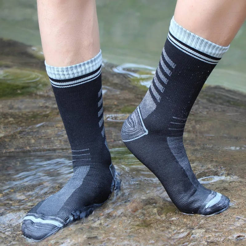 Waterproof Hiking Socks Breathable Warm Crew