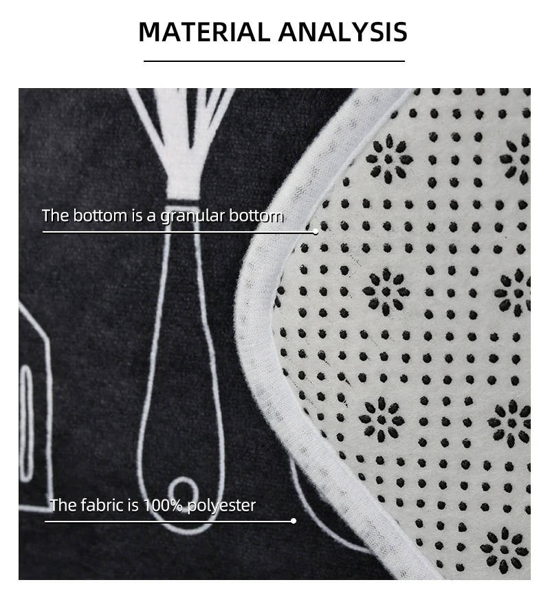 Multi-Purpose Absorbent Sponge Mat for Kitchen and Bathroom