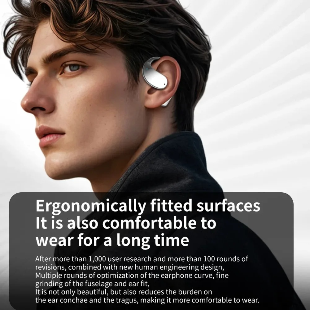 Wireless Bluetooth Earbuds Real-Time Translator HiFi Sound