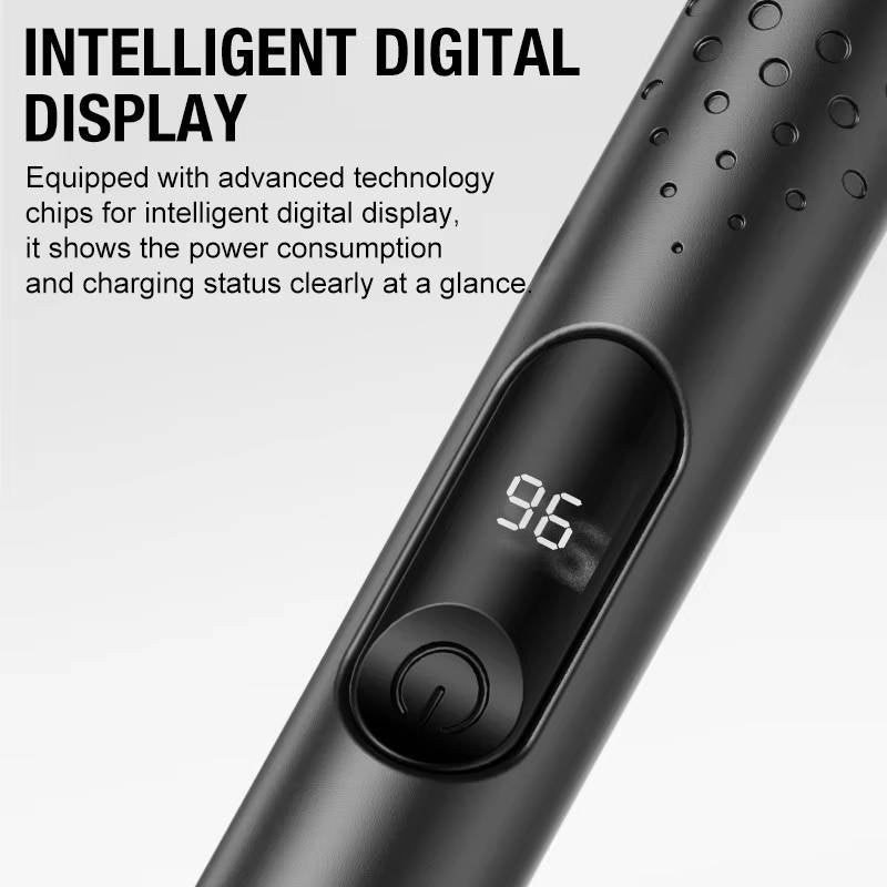 Electric Nose and Ear Hair Trimmer USB Rechargeable Compact