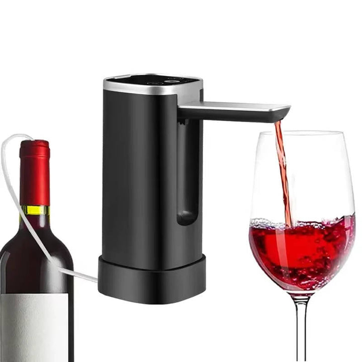 Electric Wine Aerator and Separator with Fast Air Pump for Home and