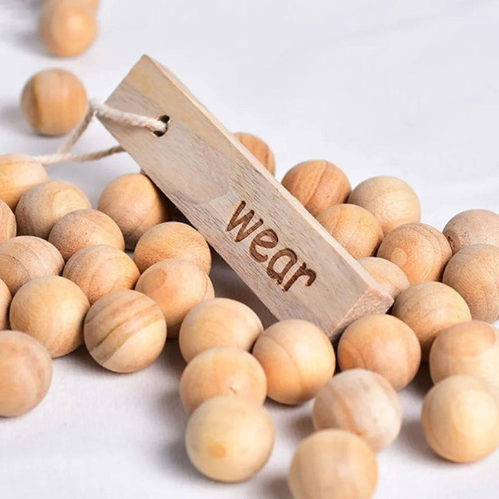 Moth Repellent Balls with Camphorwood for Closet Storage