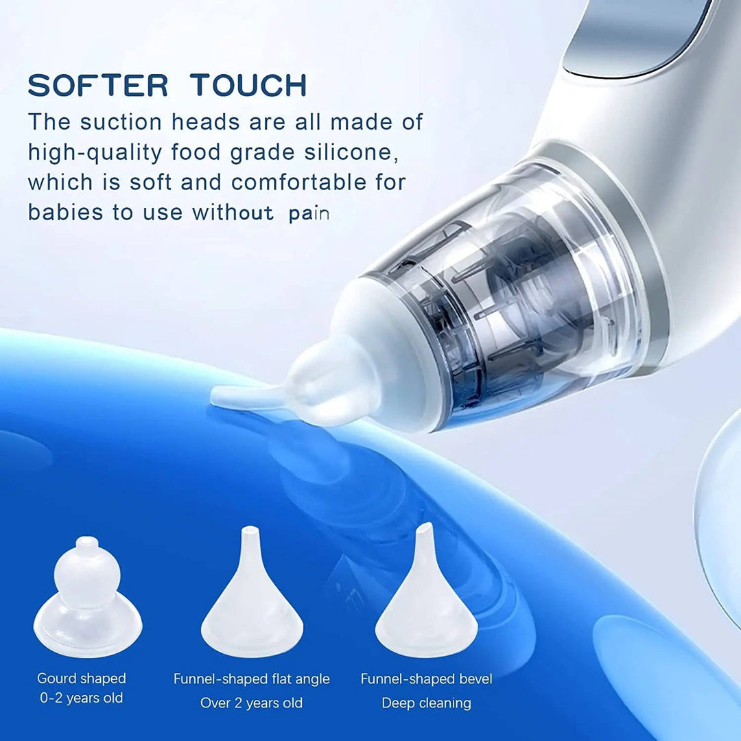 Electric Baby Nasal Aspirator Rechargeable Suction with Music