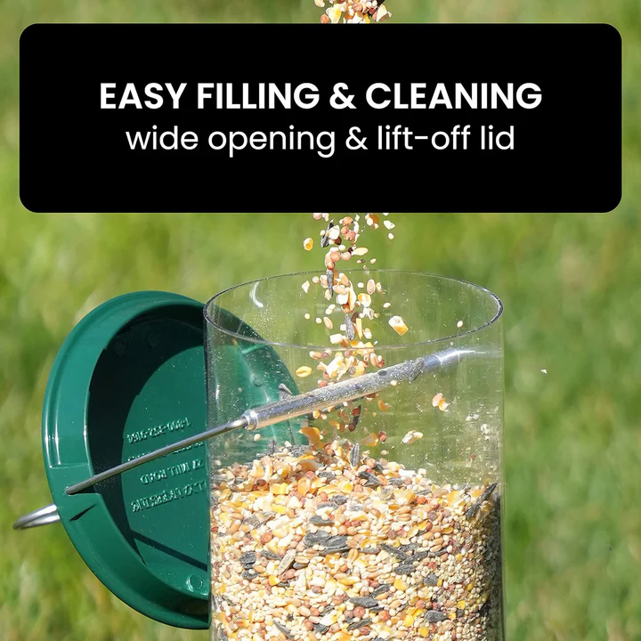 Outdoor Squirrel-Proof Bird Feeder Durable Design