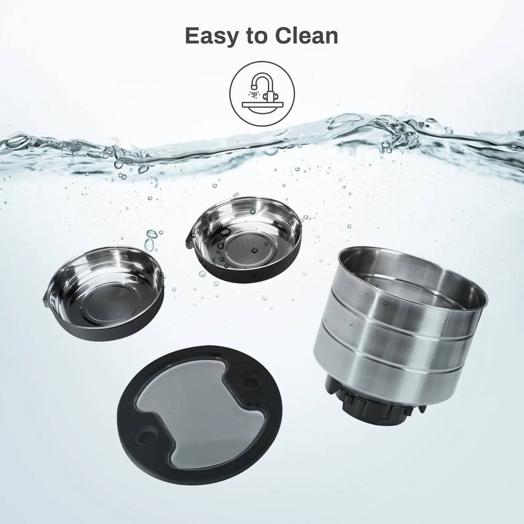 Automatic Cat Feeder with WiFi and Stainless Steel Bowls