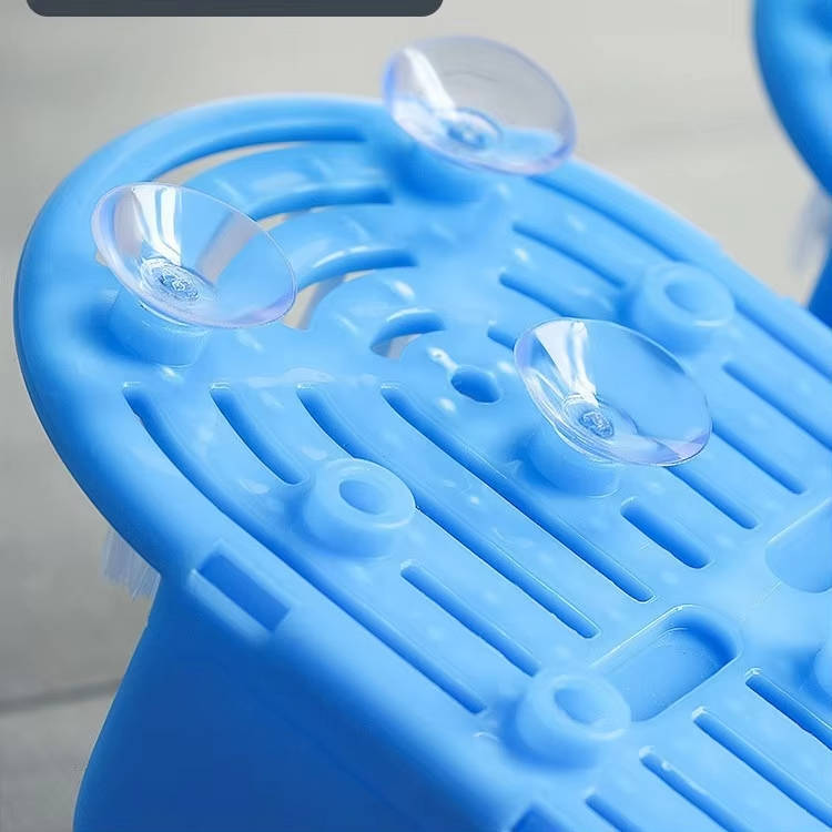 Foot Scrubber Slipper with Massage Bristles Dead Skin Remover