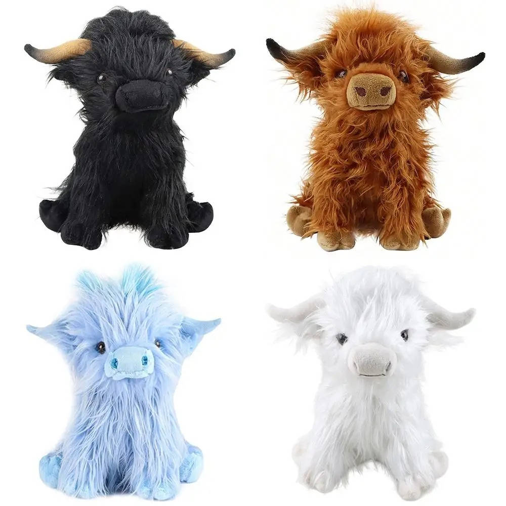 Kids Plush Stuffed Animal Soft Cuddly Cow Toy