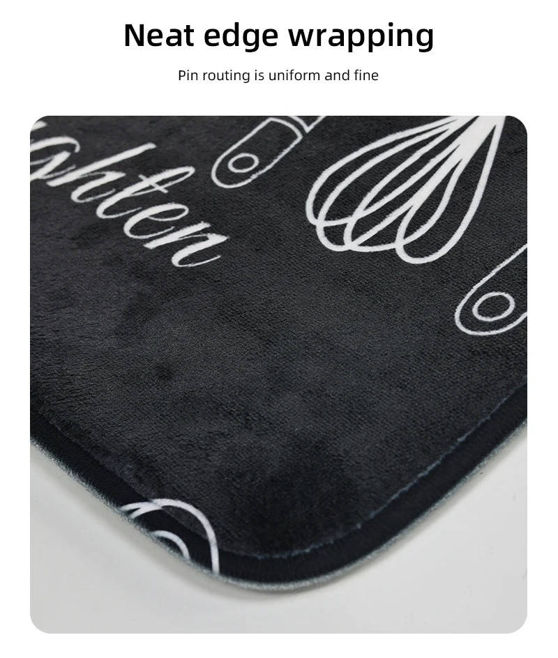 Multi-Purpose Absorbent Sponge Mat for Kitchen and Bathroom