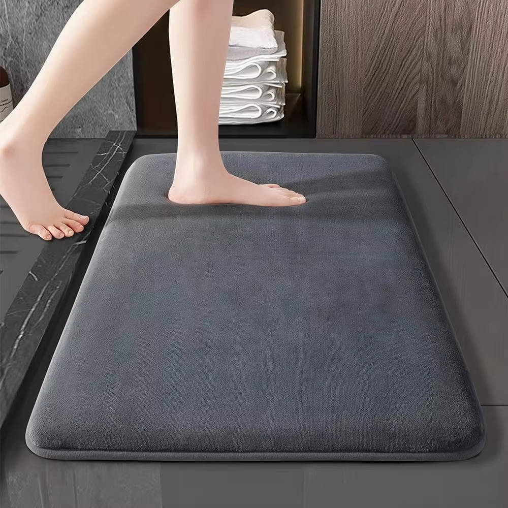Absorbent Bath Floor Mat Soft Plush - Lenila