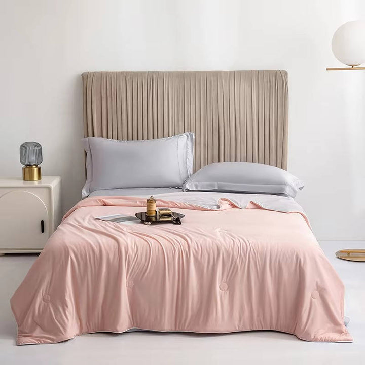 Cooling Blanket Ice Silk Lightweight Summer Comforter