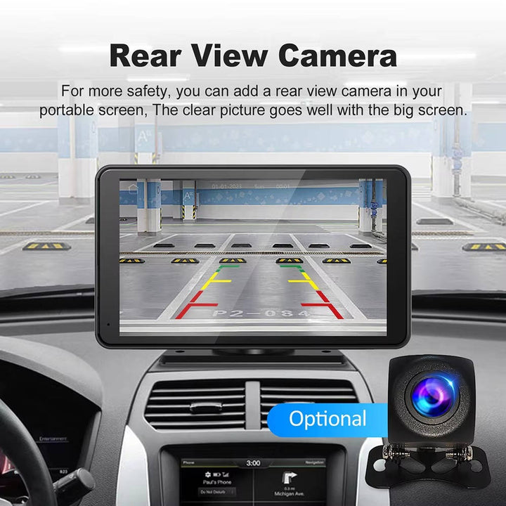Portable Wireless CarPlay Touchscreen Compatible with iPhone and
