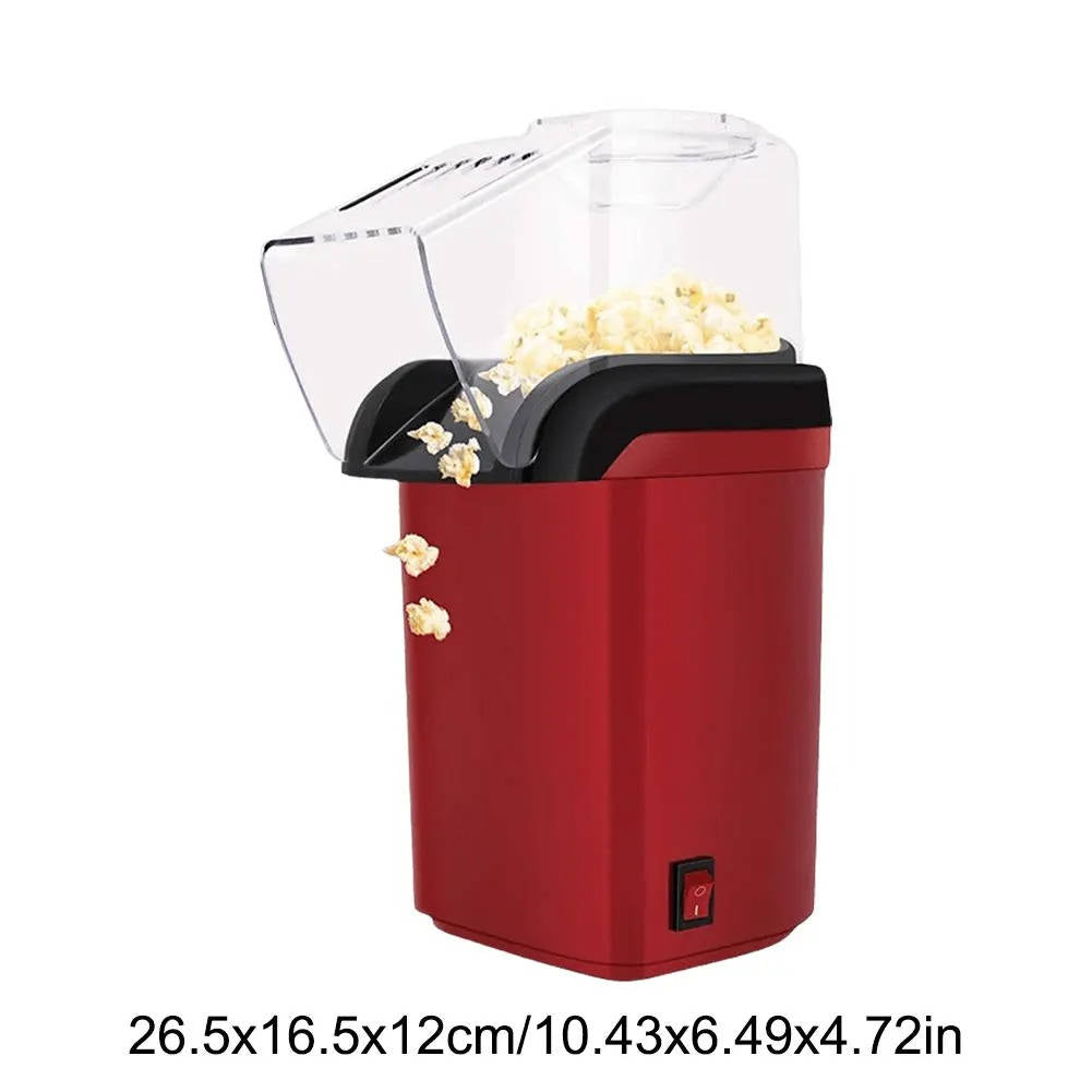 Electric Air Popcorn Maker 1200W Fast Heating Healthy Snack