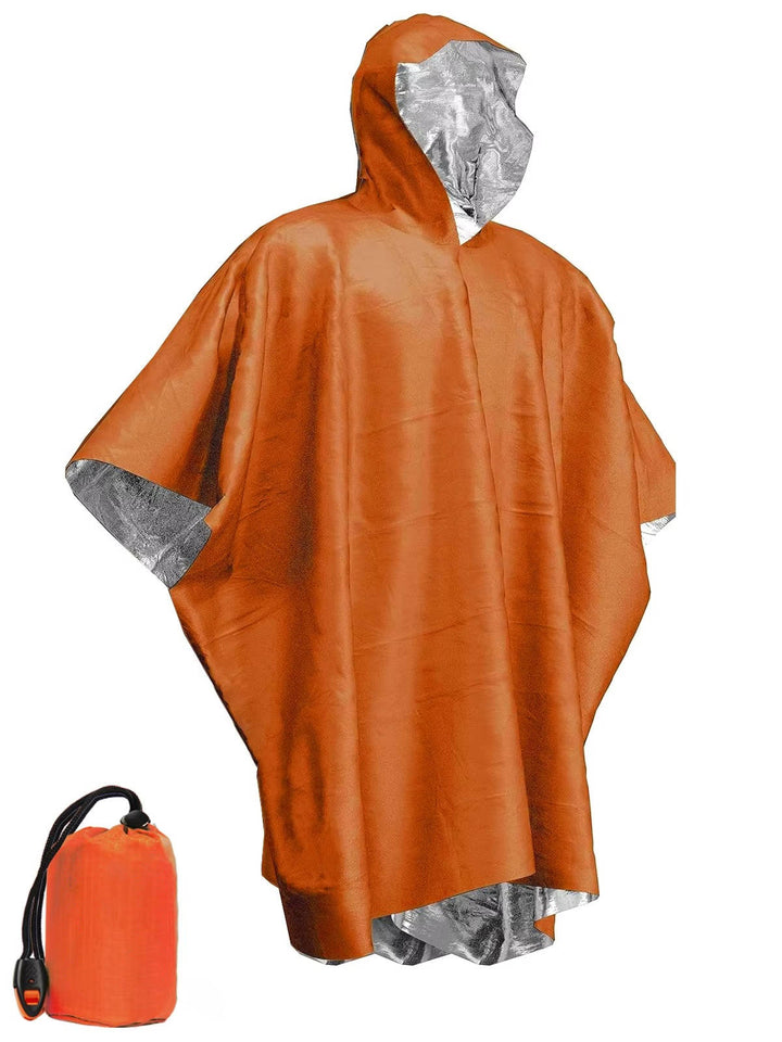 Raincoat Poncho Waterproof Loose Fit
