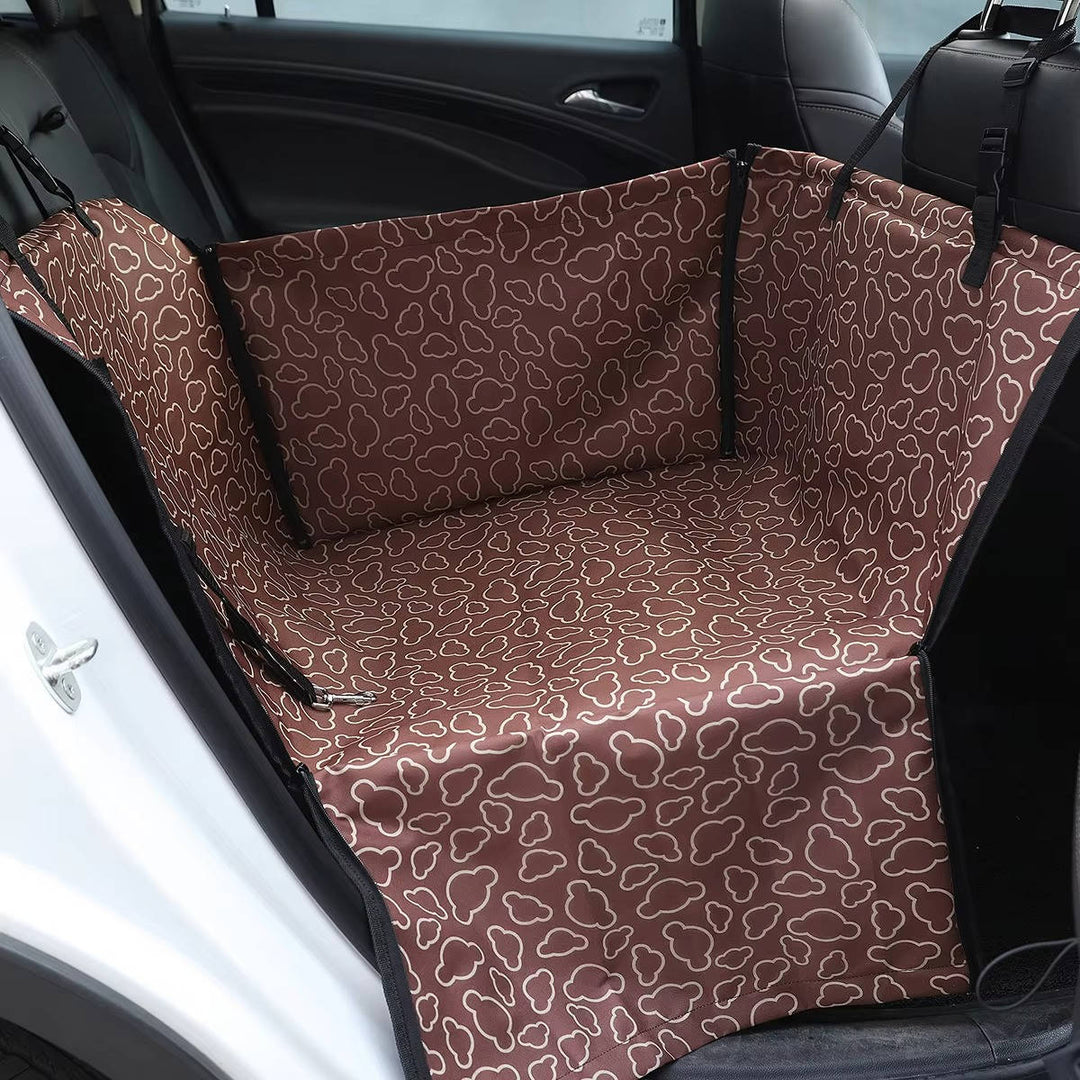 Pet Waterproof Polyester Dog Car Seat Cover Rear Hammock Mat