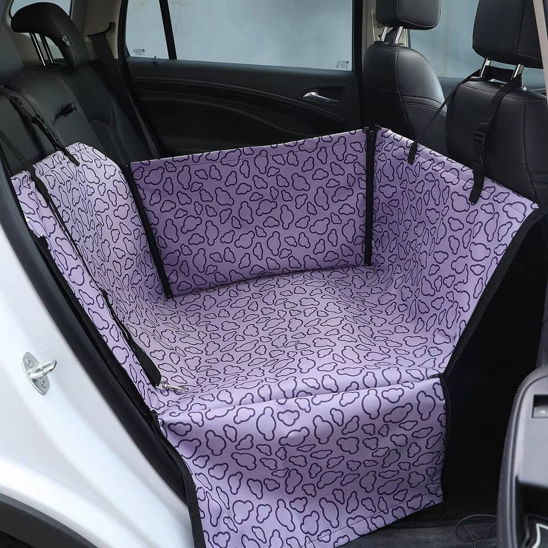 Pet Waterproof Polyester Dog Car Seat Cover Rear Hammock Mat
