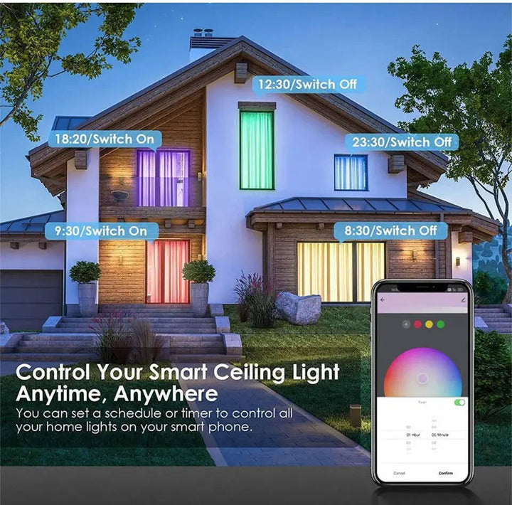 Wireless Smart Ceiling WiFi Bluetooth