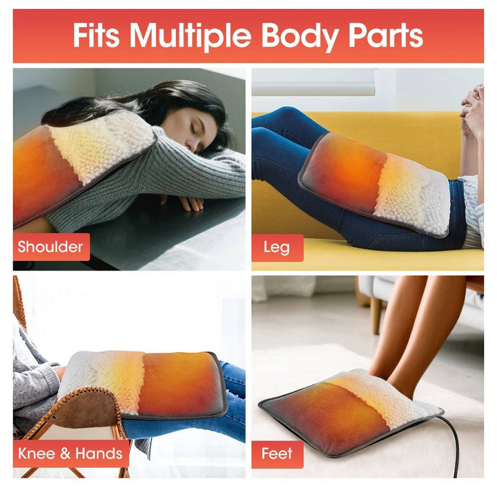 Electric Foot Heating Pad Underdesk Adjustable Temperature