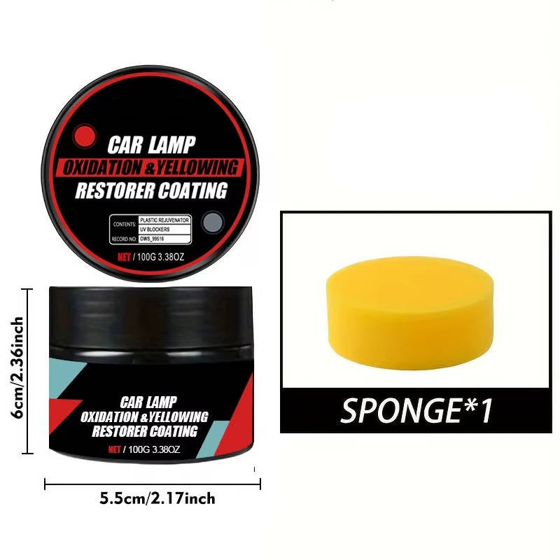 Headlight Restoration Repair Kit Instant Clear No Polishing Required