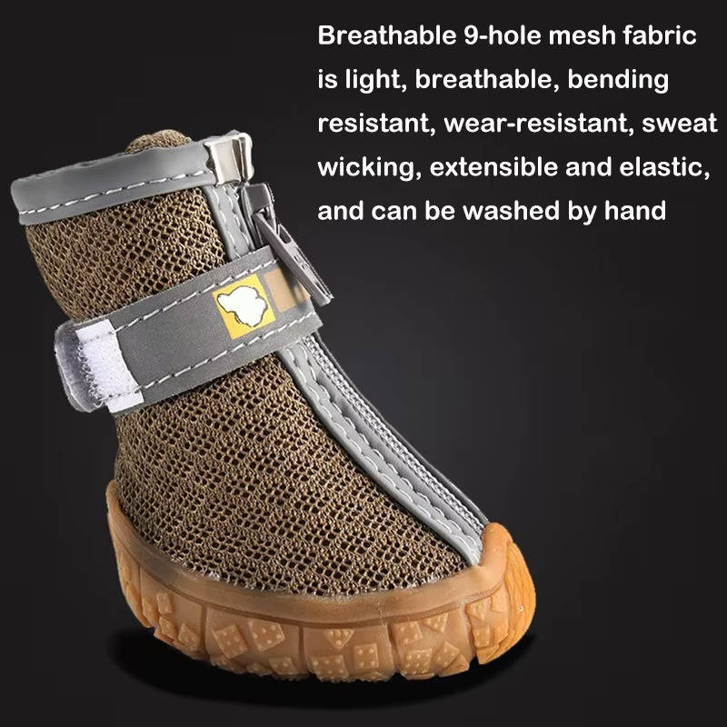 Dog Shoes Waterproof Breathable Non-Slip Outdoor