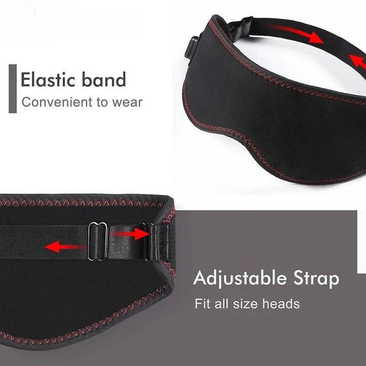 Heated Eye Mask with Adjustable Heat Levels for Dry Eyes and
