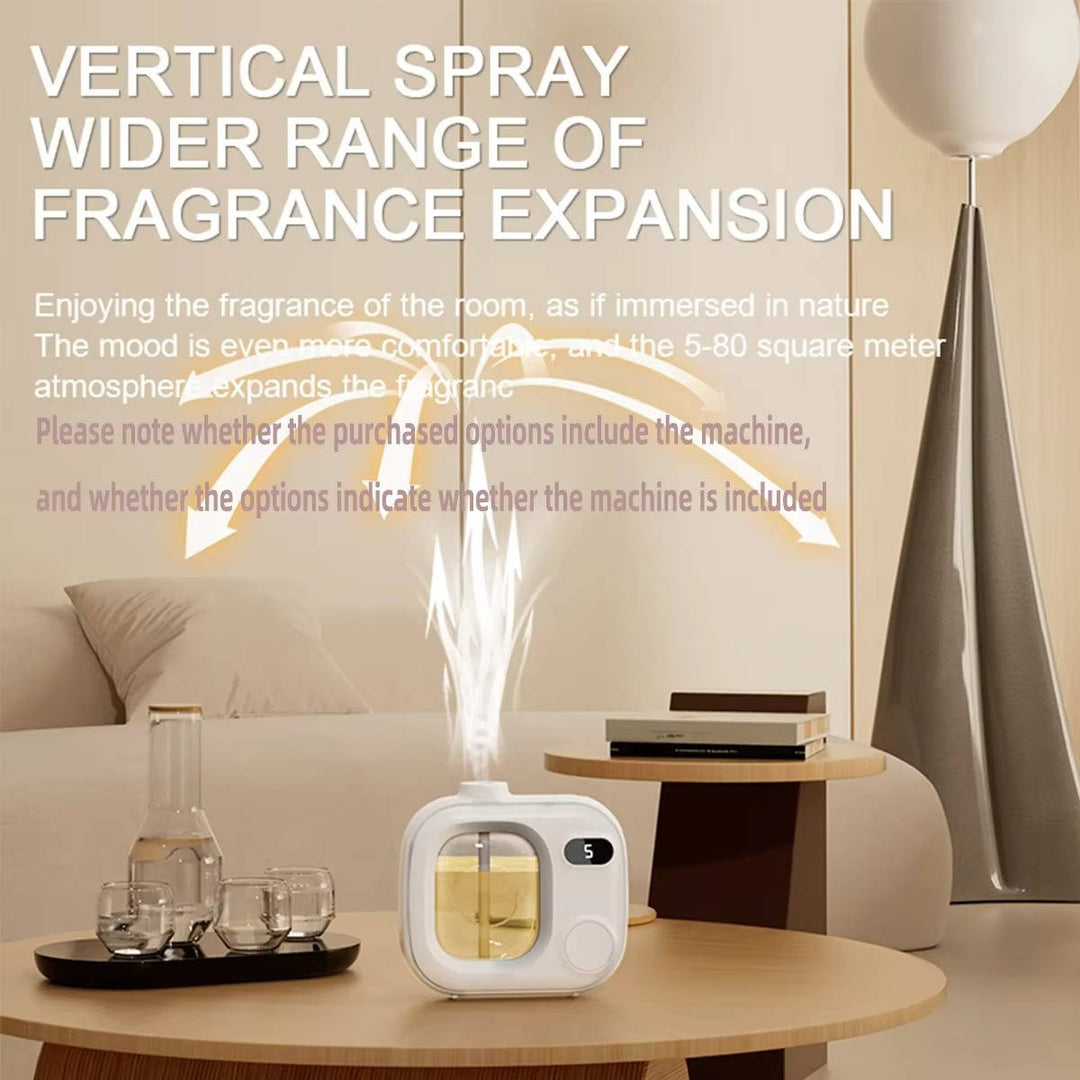 Automatic Wall-Mounted Air Freshener with Aroma Oil Smart Sensor