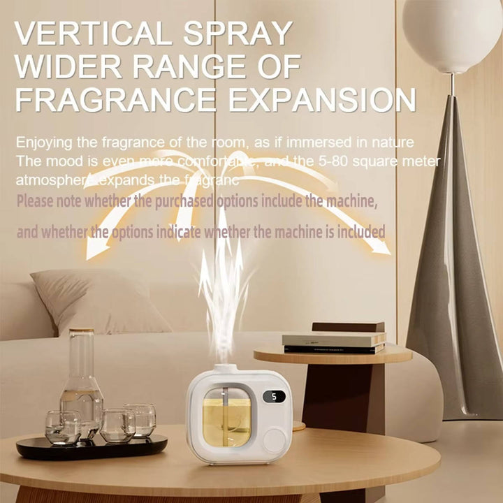 Automatic Wall-Mounted Air Freshener with Aroma Oil Smart Sensor