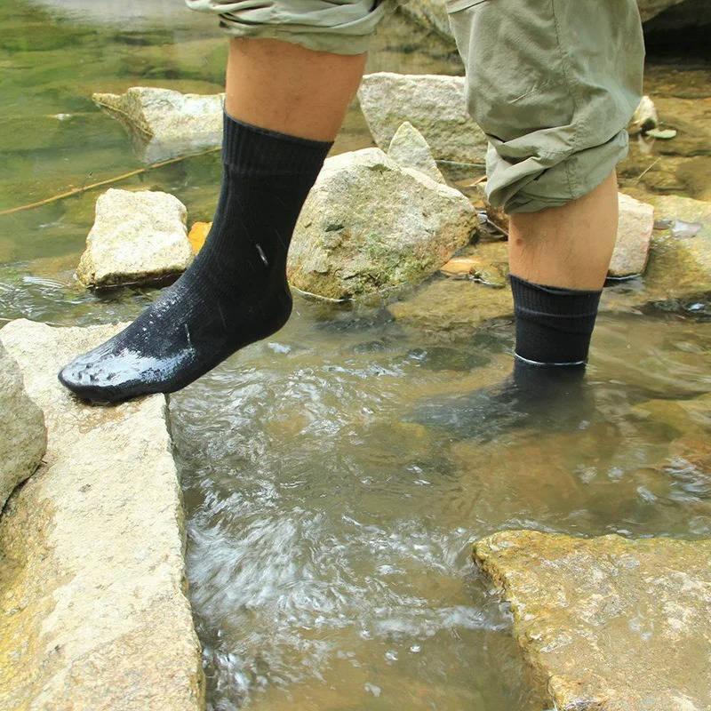 Waterproof Hiking Socks Breathable Warm Crew