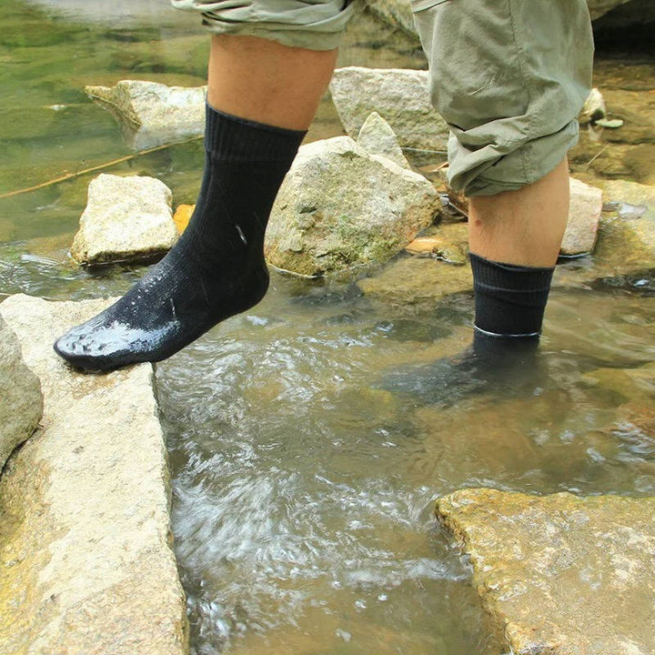 Waterproof Hiking Socks Breathable Warm Crew