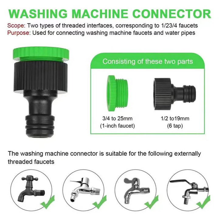 Expandable Garden Hose Durable Flexible Lightweight