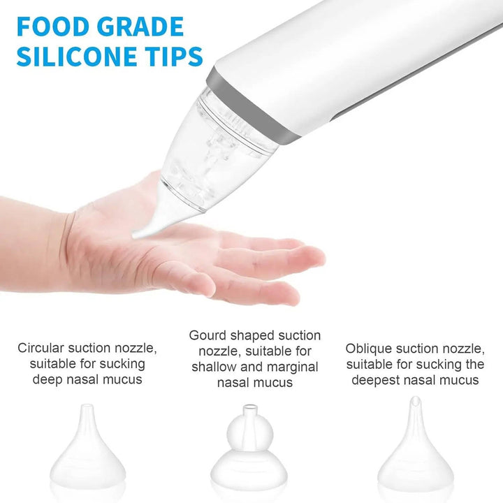 Electric Baby Nasal Aspirator Rechargeable Suction with Music