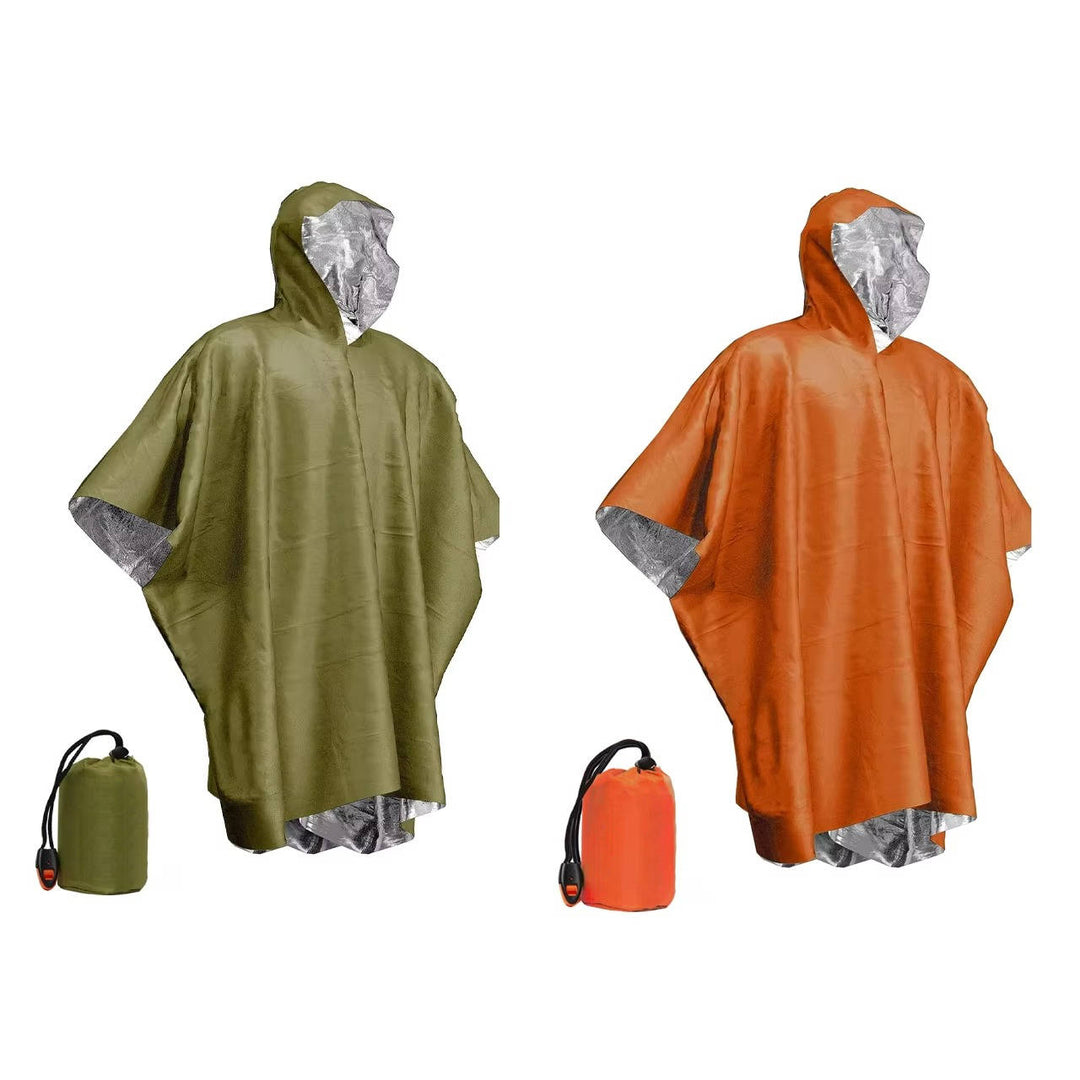 Unisex Raincoat Poncho Waterproof Loose Fit - Lenila