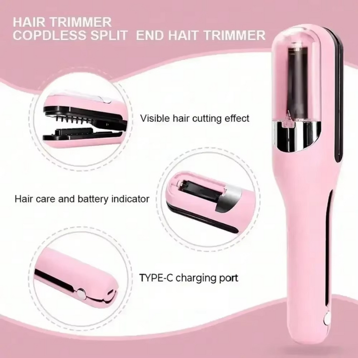 Split End Trimmer Hair Cutter Tool for Damaged Brittle Hair