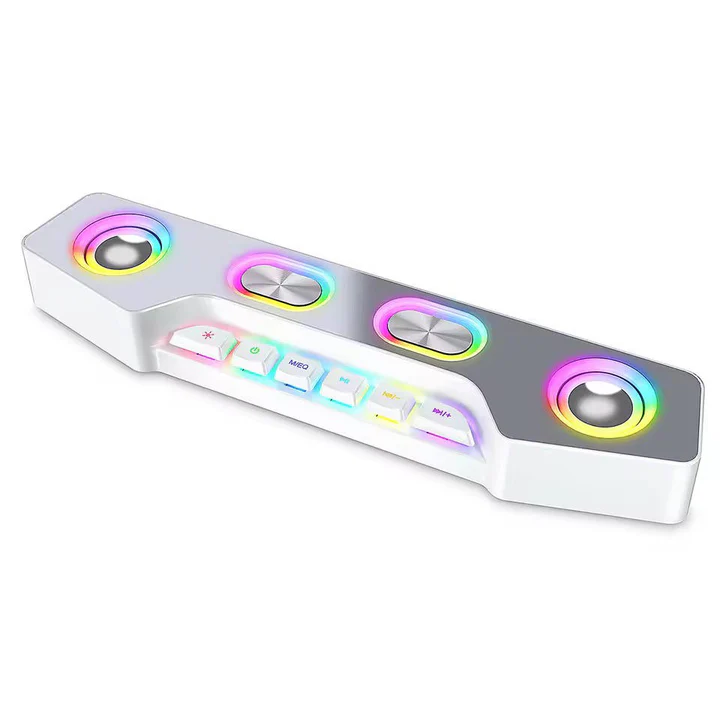 Wireless Bluetooth Desktop Speaker RGB Lighting Effects