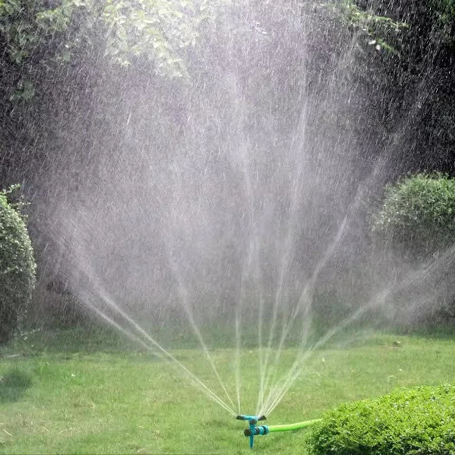 Garden Sprinkler System Set with Adjustable Nozzles