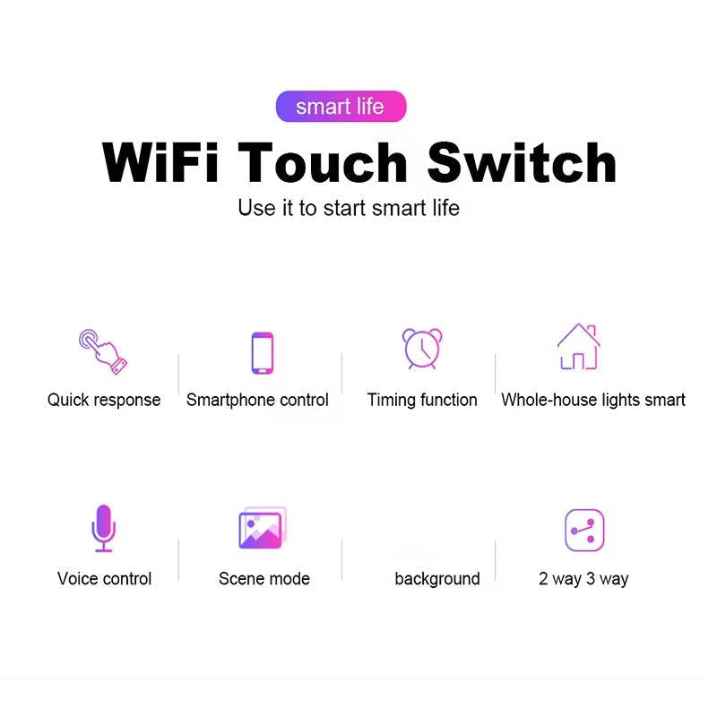 Smart Touchscreen Switch Panel