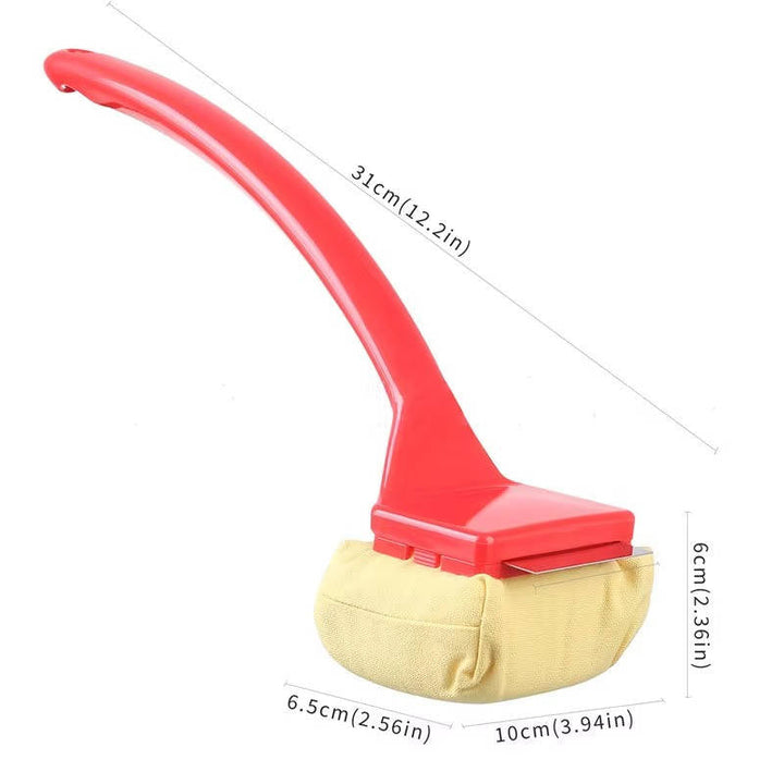 Steam Grill Cleaner Textured Pad Non-Slip Handle