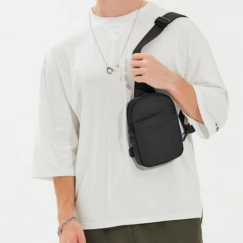 Mens Crossbody Sling Bag Lightweight Small Shoulder Bag