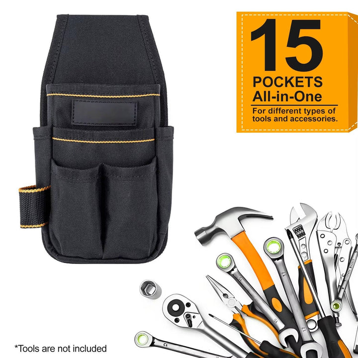 Electrician Tool Pouch Durable Nylon Compact Fit