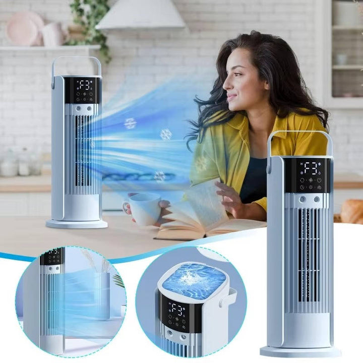 Portable Air Conditioner with Handle Digital Display Compact Design - Lenila